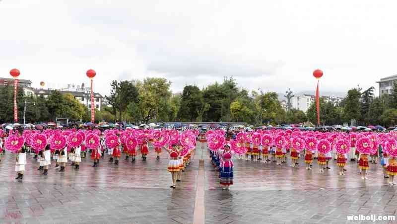 全国第二届夕阳红广场舞（民族舞）大赛开幕在丽江开幕