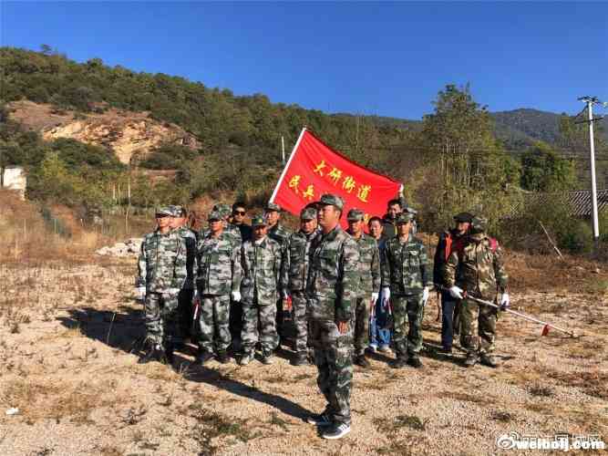 防火于未然，大研街道开展环城北路干枯杂草大整治！