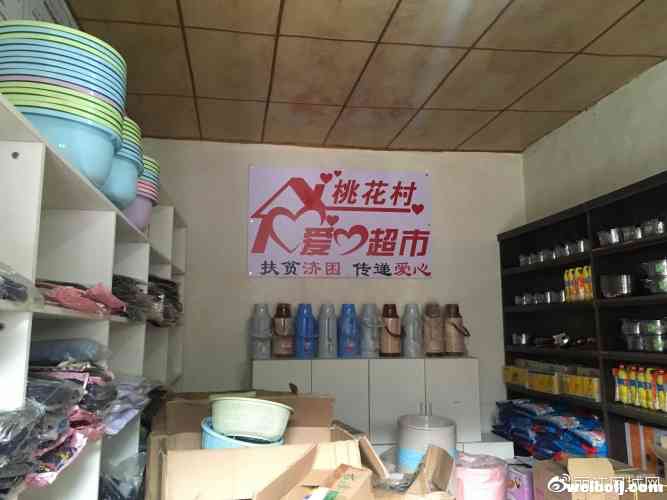一个积分相当于一元人民币，桃花村“爱心超市”开业了！