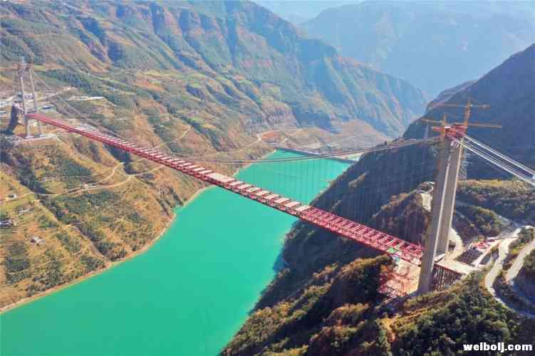 见证历史，世界最大跨径山区峡谷悬索桥华丽高速金安金沙江大桥今日合龙！