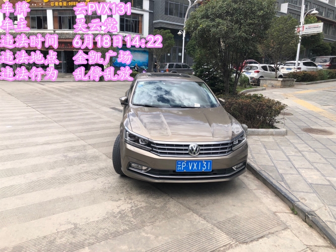 乱停乱放，不礼让斑马线，这19辆车被曝光 (16).JPG
