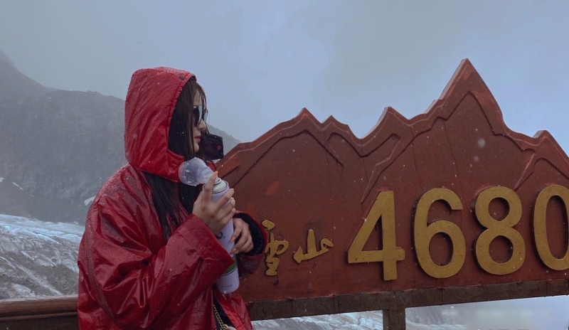雨季到来 玉龙雪山景区向游客发出游览须知4.JPG