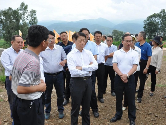 省人大常委会副主任杨保建来丽实地调研 (1).jpg