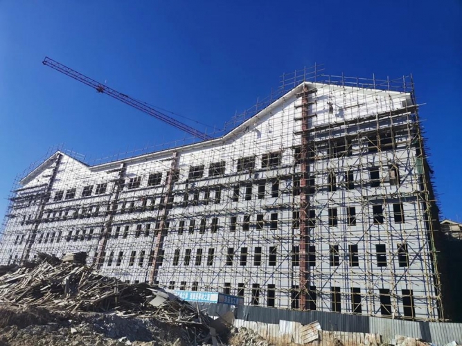 丽江市中医医院主体工程全部完工，预计年内投入使用