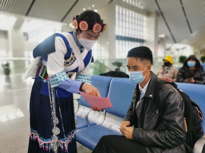 丽江火车站拉开春运序幕，1月23日起将逐步迎来客流高峰