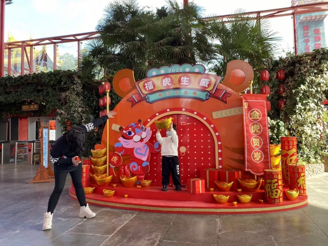 来丽江千古情景区过中国年，纳西祈年 情定丽江！ (8).jpg