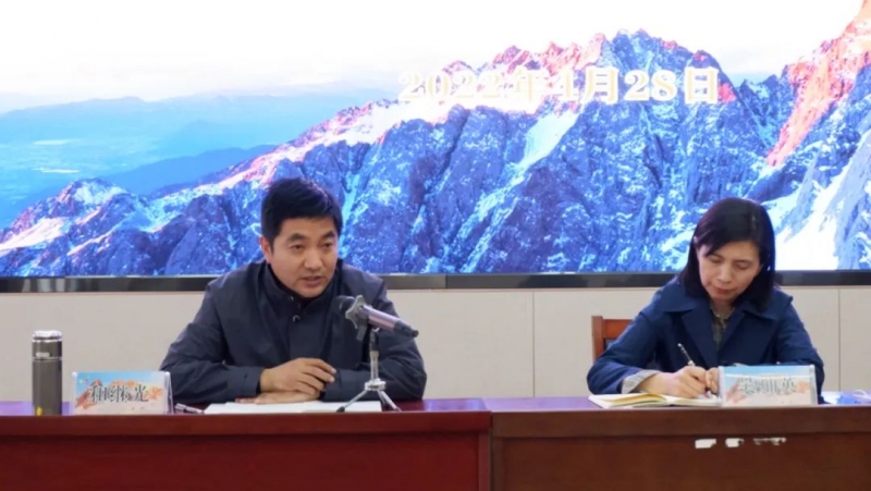 玉龙雪山景区周密部署迎“五一”；开展疫情防控应急演练2.jpg