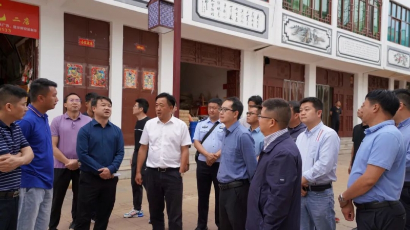 和永宏、熊洋调研督导永胜县美丽县城建设工作