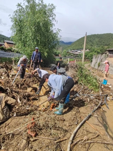 受灾农作物合计4673亩！玉龙县生暴雨冰雹灾害