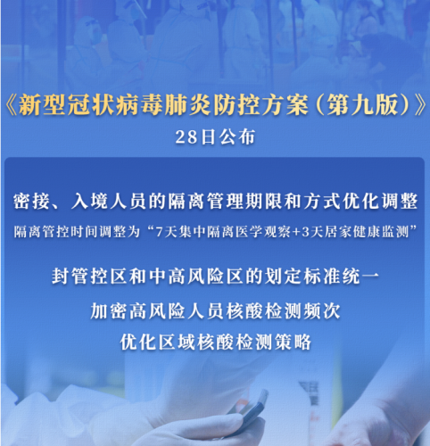 “14+7”→“7+3”，最新版新冠防控方案发布