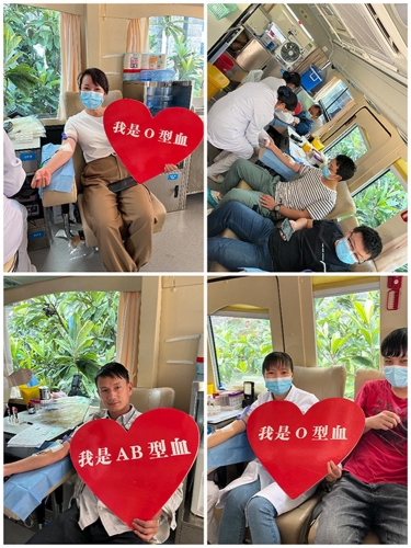 热血聚爱！心丽江市第二人民医院开展无偿献血活动