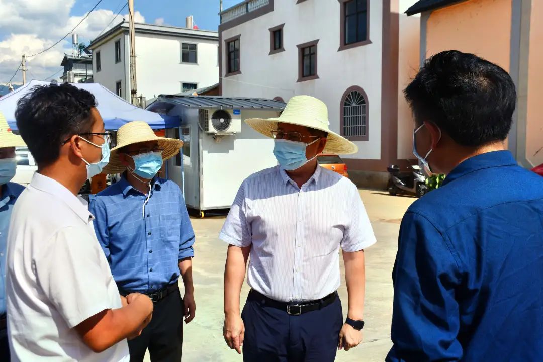 苏永忠到永胜县督导调研疫情防控工作