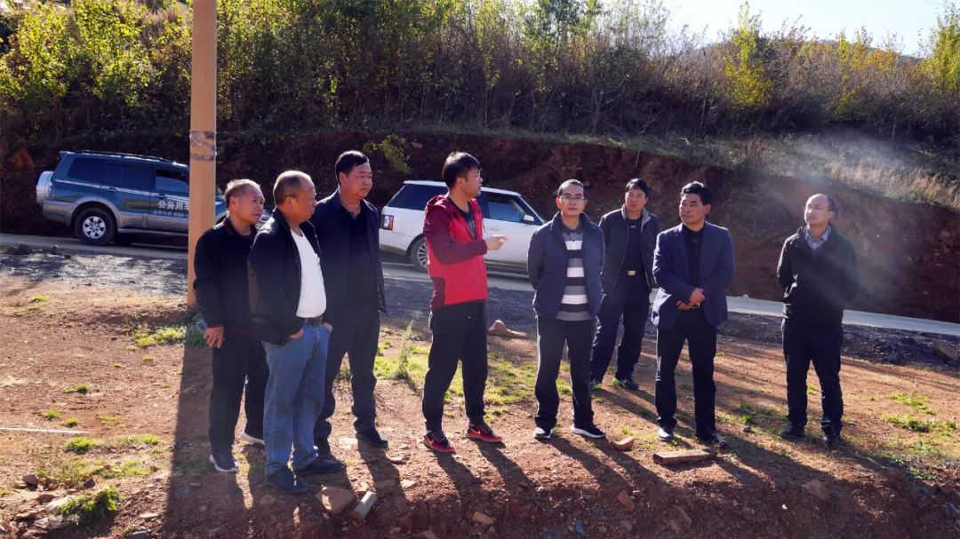 熊洋到永胜县大安乡调研煤矿复工复建、铜矿生态环境问题整改及矿山生态修复等工作