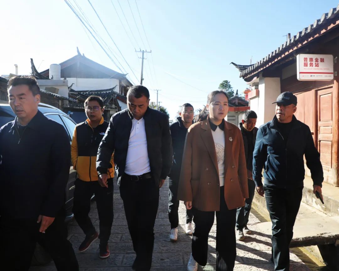 和秋珍调研白沙镇新善村乡村振兴示范村项目建设推进工作
