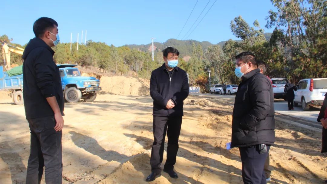 永胜县领导调研“美丽县城”重点项目建设