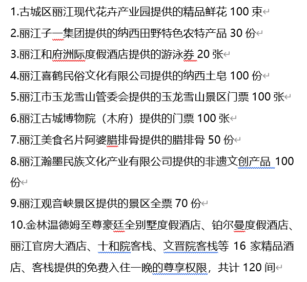 2023年古城区春晚节目单和直播观看抽奖礼品公布 明天晚上不见不散