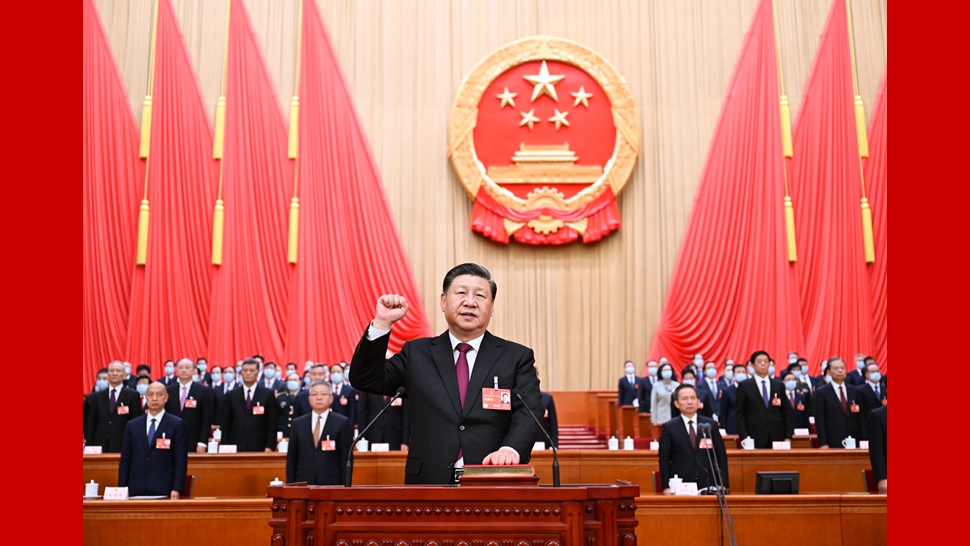 新一届国家领导人选举产生 习近平全票当选国家主席