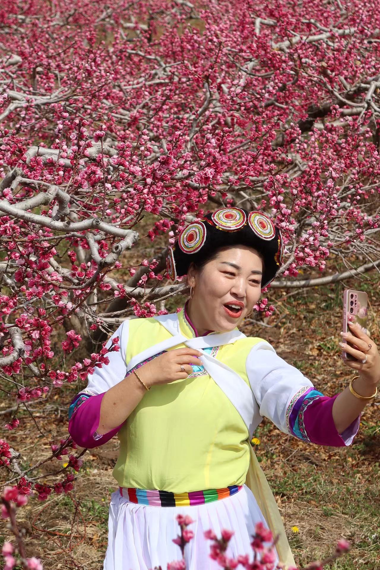 春遇好风光 花香溢拉市 拉市镇第二届桃花节开幕了！ (8).jpg