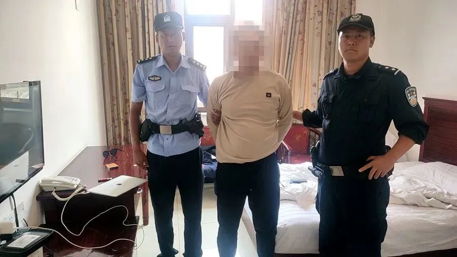 宁蒗警方抓获一名在逃电信诈骗嫌犯.jpg
