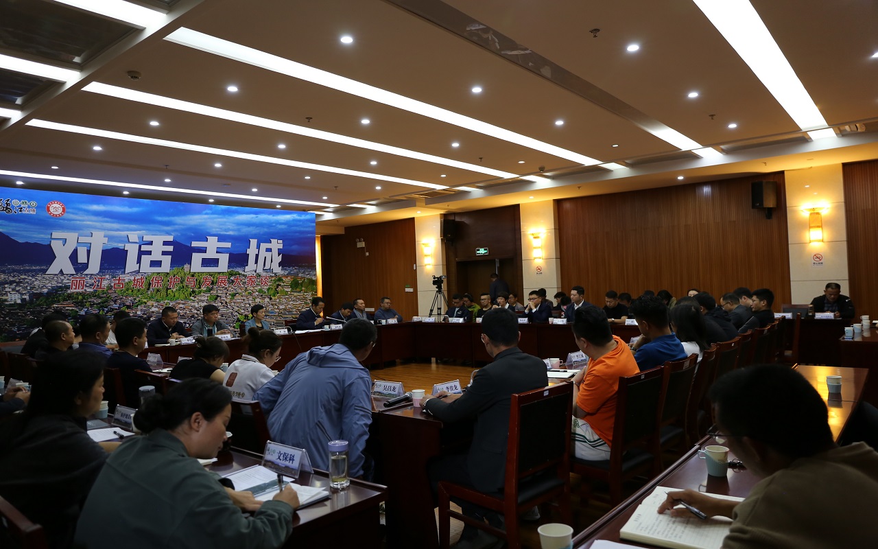 “对话古城——丽江古城保护与发展大家谈”第二期活动举行 (4).JPG