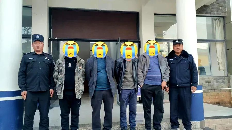 宁蒗紫玛派出所查获聚众赌博案，9人涉赌落网！ (2).jpg