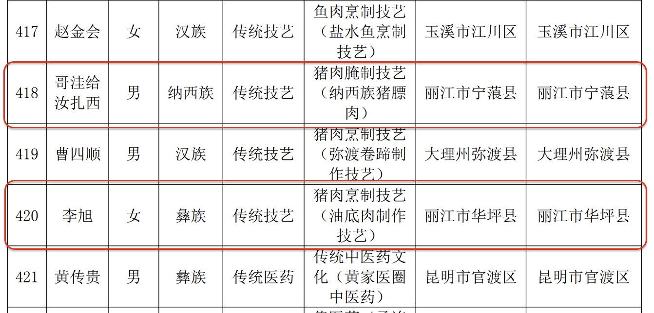 丽江有41人被推荐为省级非物质文化遗产代表性项目代表性传承人10.png