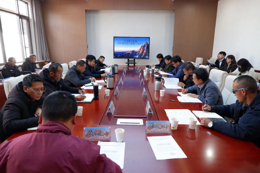 打好防攻坚战 雪山管委会组织召开森林草原防火联席工作会议.jpg