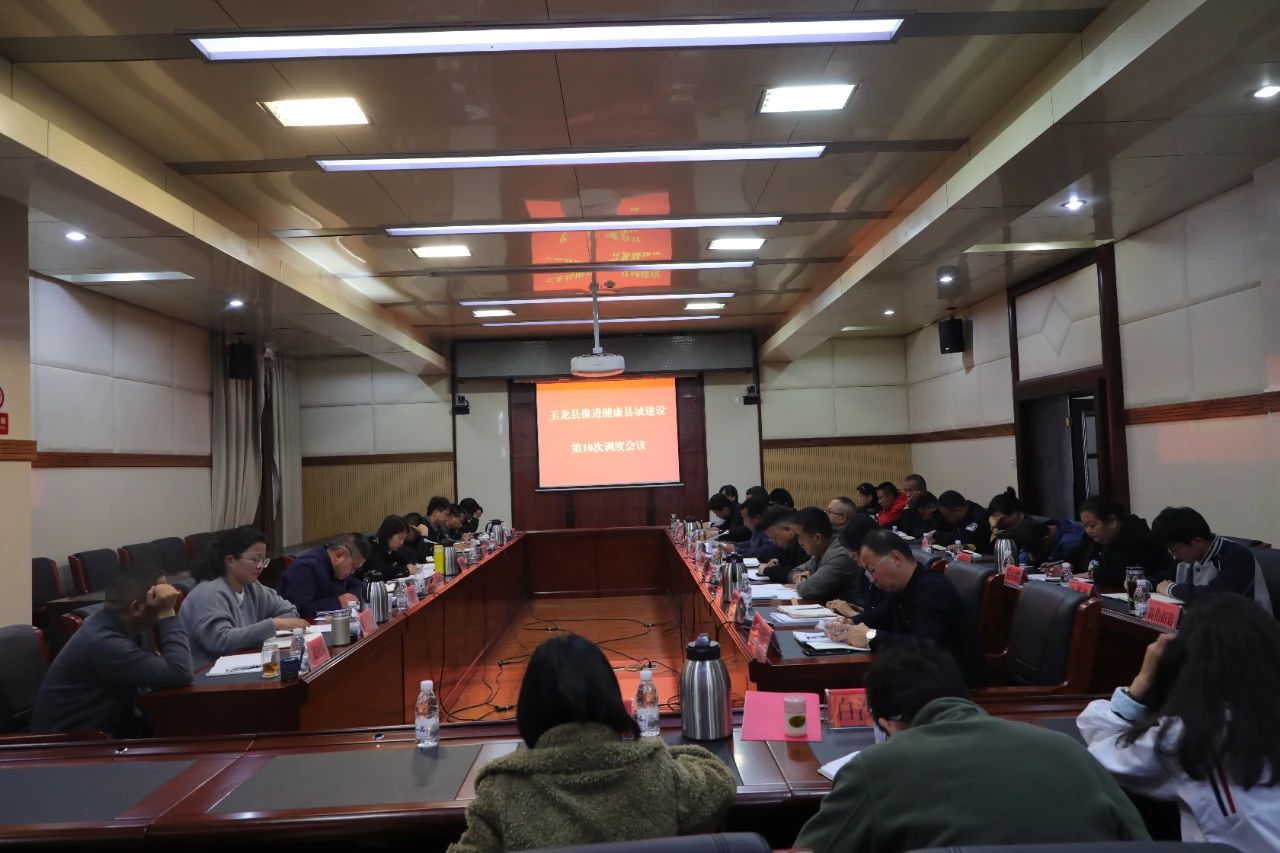 玉龙县召开推进健康县城建设第10次调度会议1.jpg