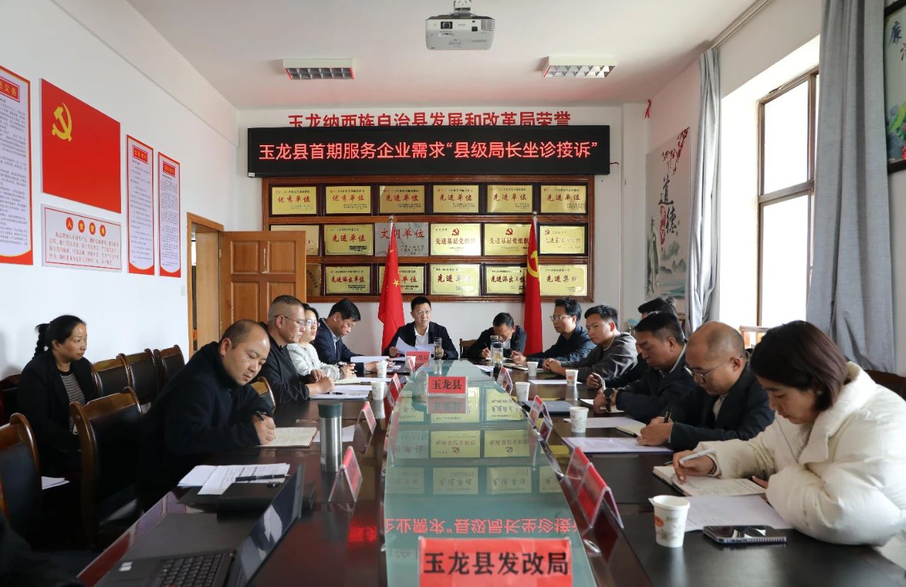 玉龙县首期“局长坐诊接诉”“开诊”，成效显著01.jpg