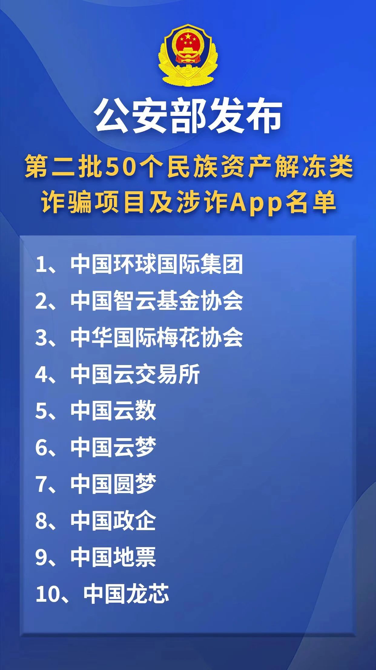 公安部紧急提醒！这些项目都是假的→1.jpg