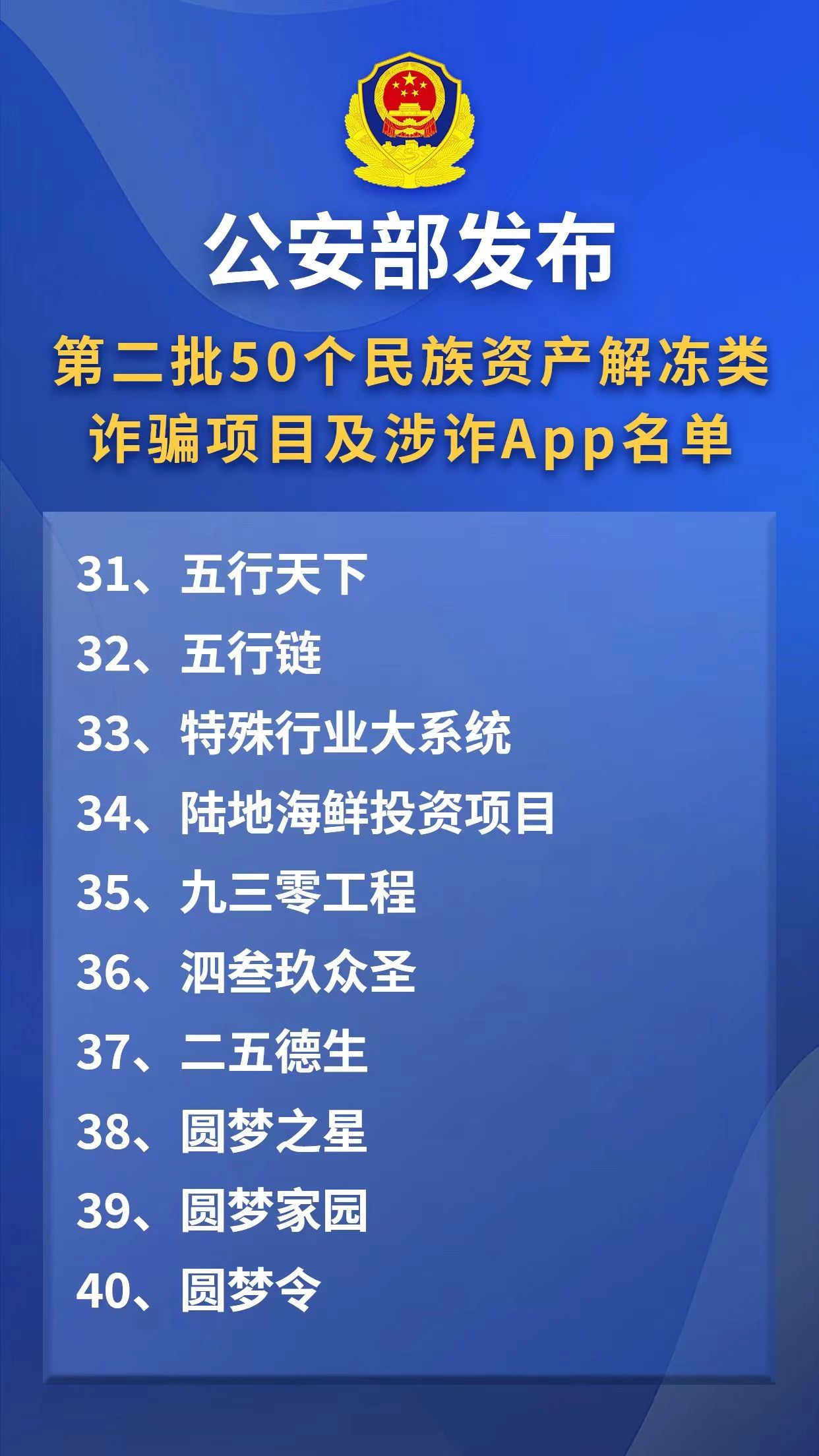 公安部紧急提醒！这些项目都是假的→4.jpg