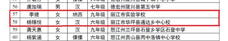 丽江2名学生荣获宋庆龄奖学金！.png