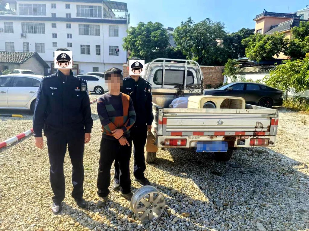 抓获网上逃犯与诈骗男子....丽江警方速破民生小案保民安4.jpg