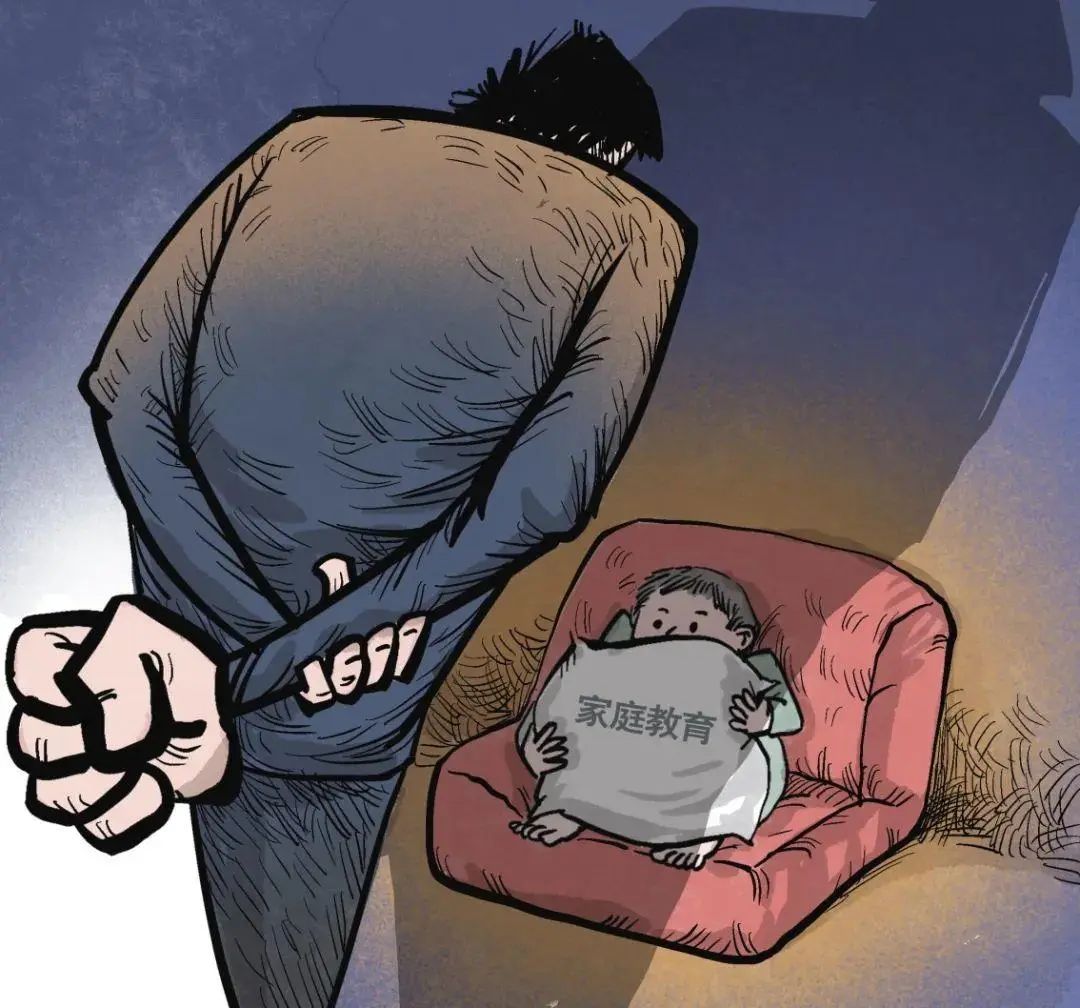 “为孩子好”“情绪失控”绝不是家长棍棒教育的理由.jpg