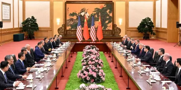 习近平同美国总统特朗普会谈