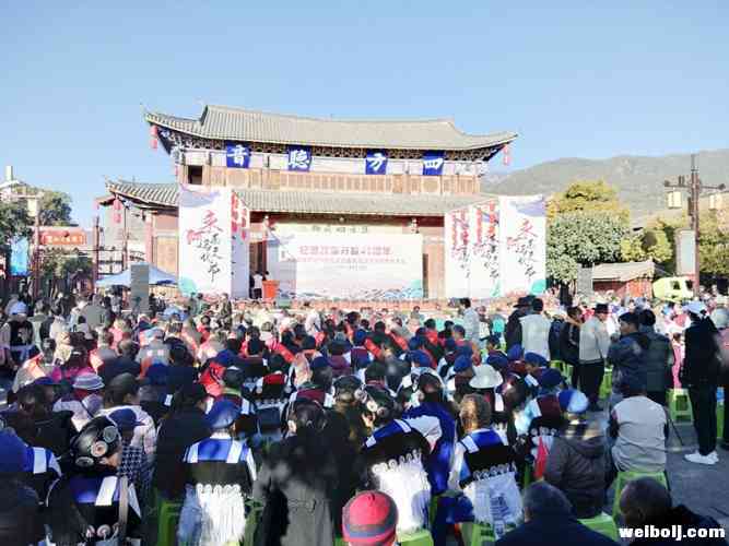 多民族盛装欢聚束河茶马文化节！