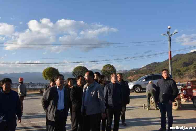 财政部信息网络中心领导调研永胜脱贫攻坚