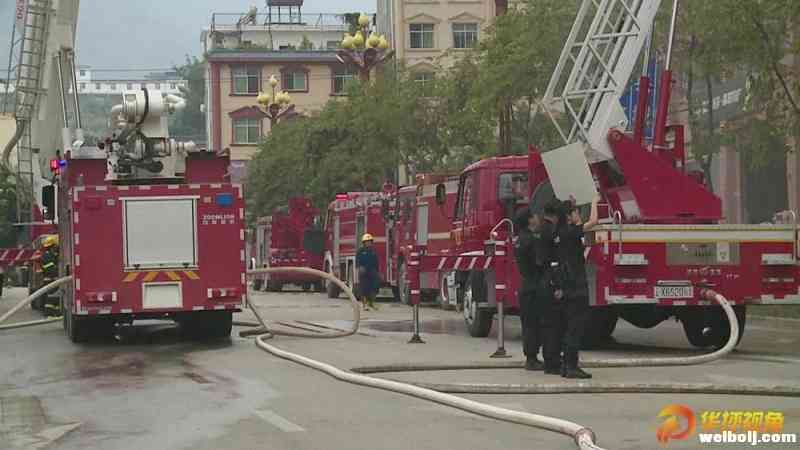 丽江市跨区域高层建筑灭火救援联合演练在华坪举行