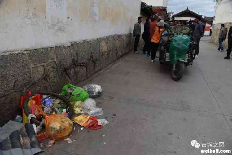 有人在安乐村口乱倒垃圾，着了！