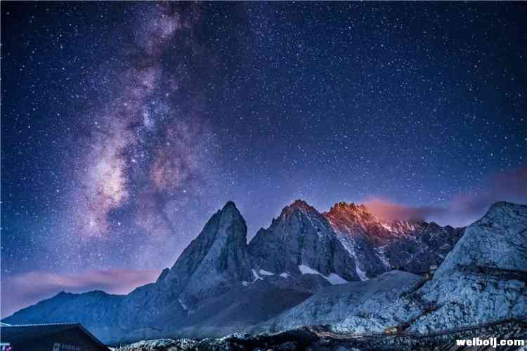 玉龙雪山的星空，到底有多美!