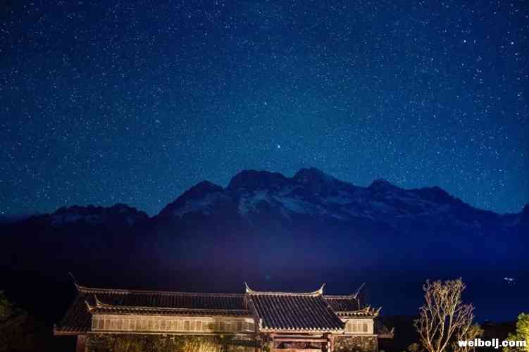 玉龙雪山的星空，到底有多美!
