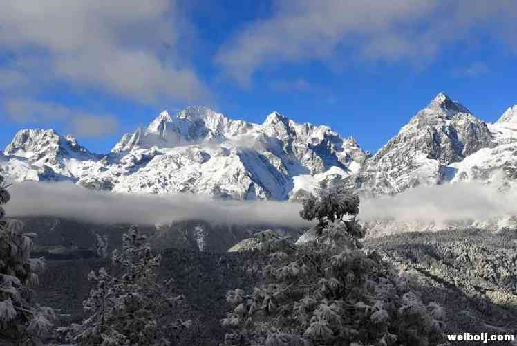 五彩斑斓的玉龙雪山，不可错过！