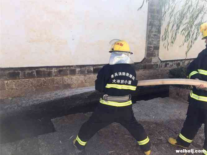 丽江古城开展消防应急处置演练 确保春节平安