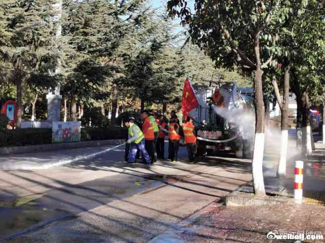 干干净净迎新年！丽江“城市美容师”在行动……