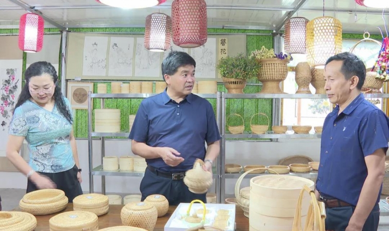 余丽军到中心镇调研软弱涣散基层党组织整顿提升和乡村旅游发展 (2).jpg