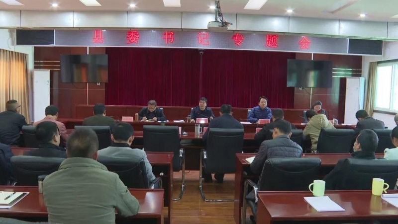 华坪县委召开书记专题会议强调：高质量做好巡察工作 推进全面从严治党向基层延伸.jpg