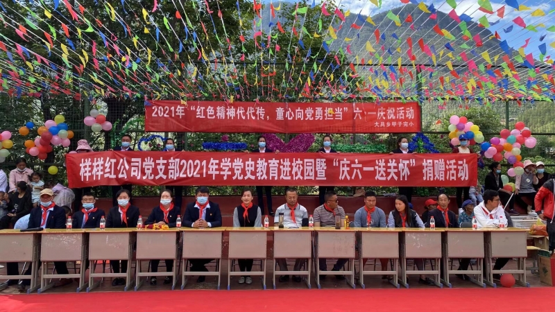 “六一” 玉龙雪山脚下甲子完小的同学们打开了这份“大礼包” (10).jpg