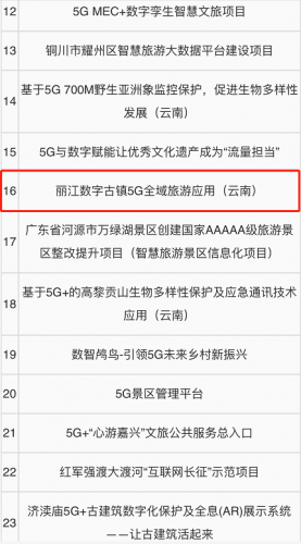 丽江2个项目入围全国5G智慧文旅专题赛决赛.png