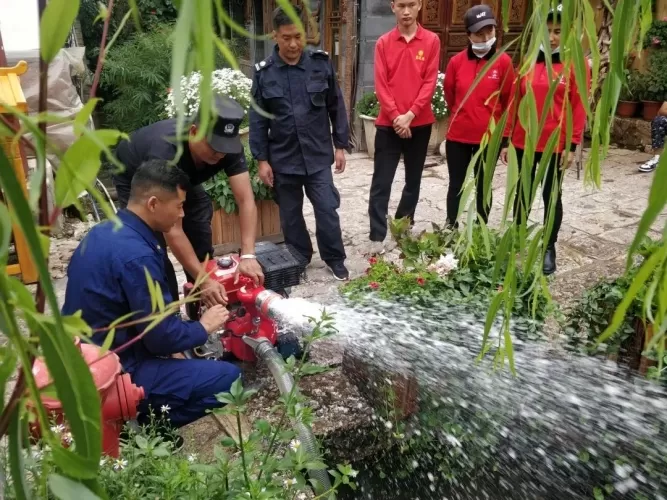 古城区消防救援大队随“季”应变，全力做好冬防工作