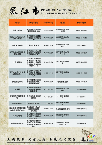 天雨流芳·文旅大集丨丽江文旅消费季邀您惠享美好生活